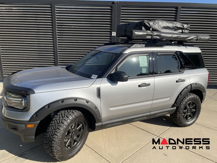 Ford Bronco Sport Side Window Air Deflectors Matte Black EGR